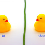 id属性とclass属性の違いと使い分け